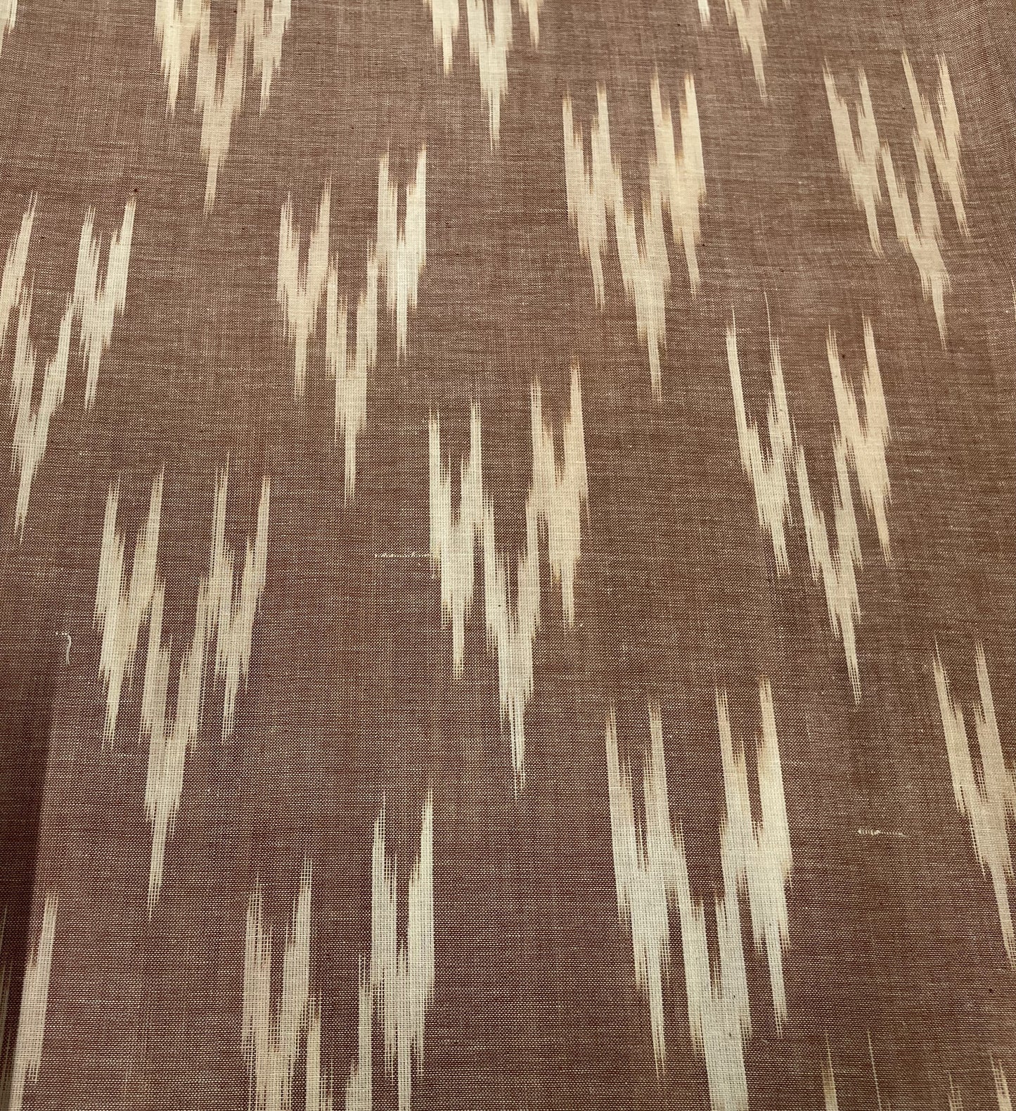 Brown Cotton Handloom Ikat (Sku: I-634)