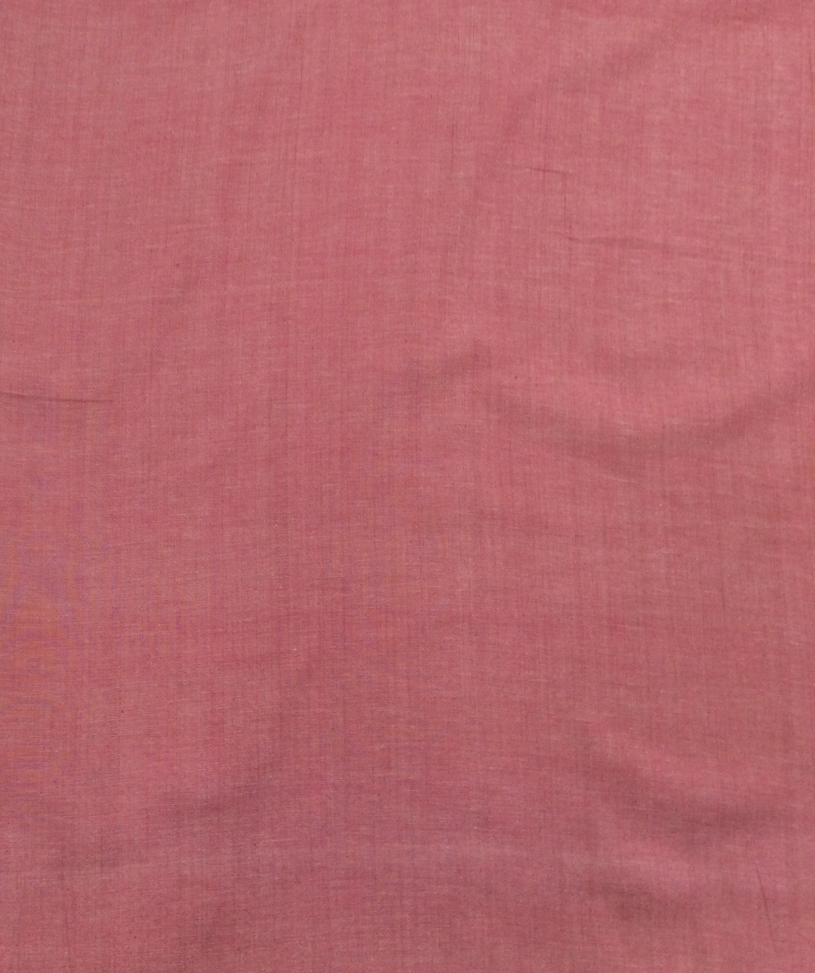 Pink Plain Cotton Handloom Ikat