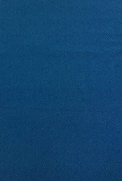 Dark Blue Plain Cotton Handloom Ikat