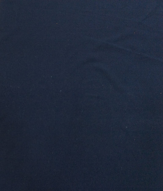 Blue Plain Cotton Handloom Ikat