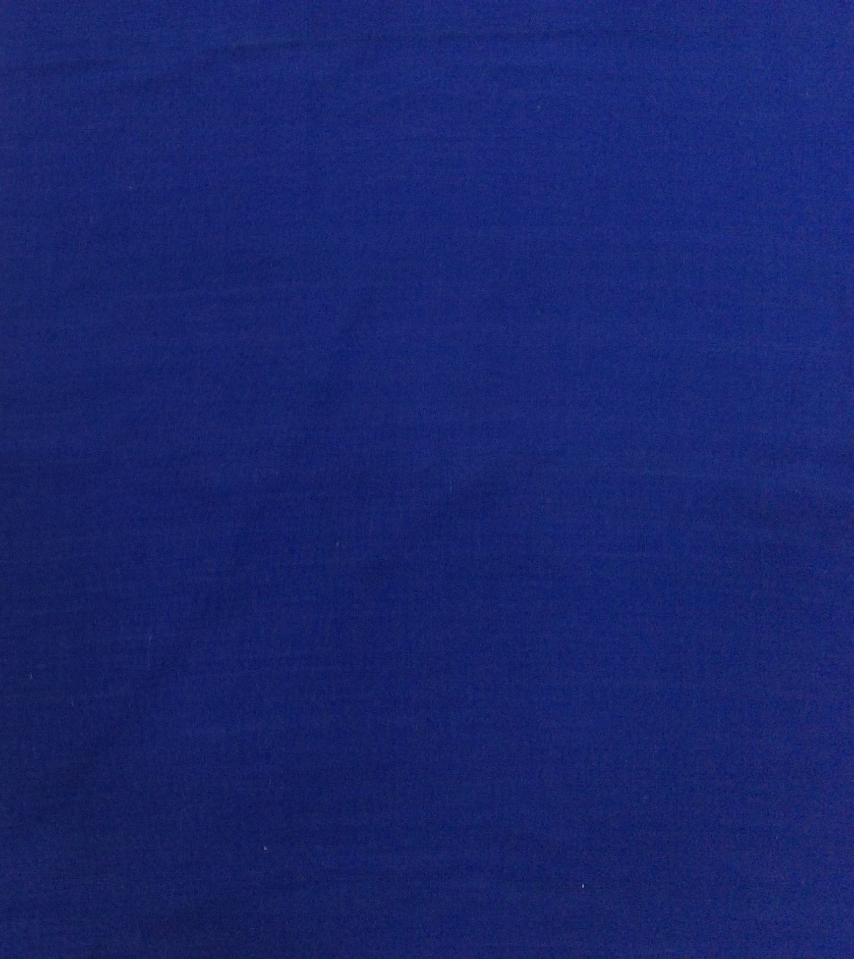 Blue Plain Cotton Handloom Ikat