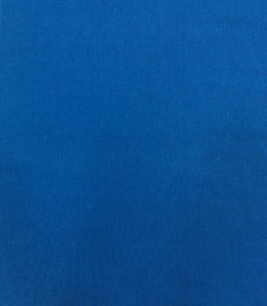 Blue Plain Cotton Handloom Ikat