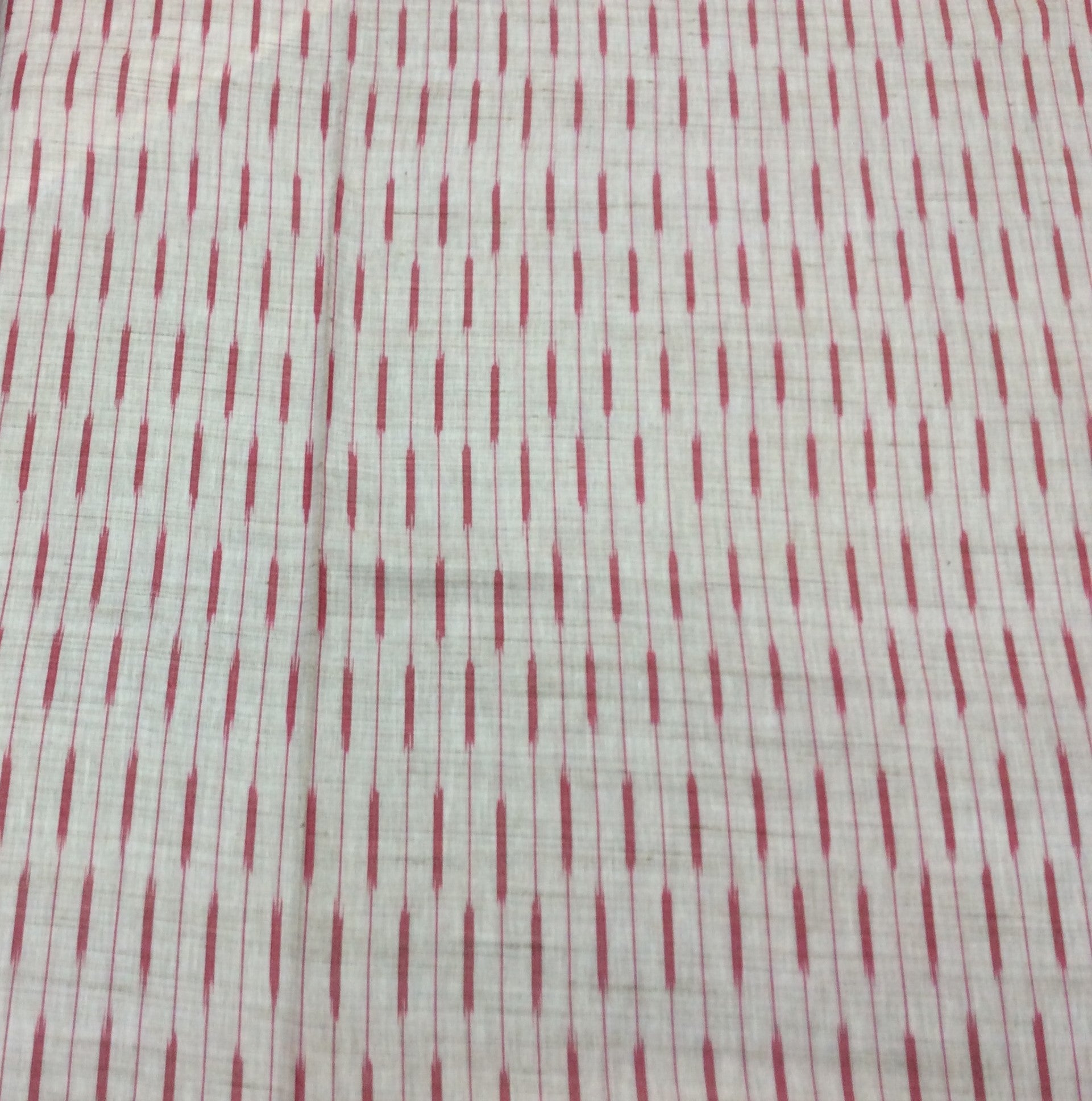 Cotton Viscose Blend Stripe Ikat