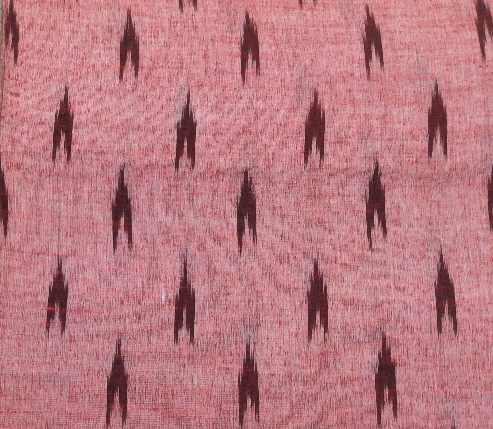 Red Rocket Cotton Khadi Handloom Ikat