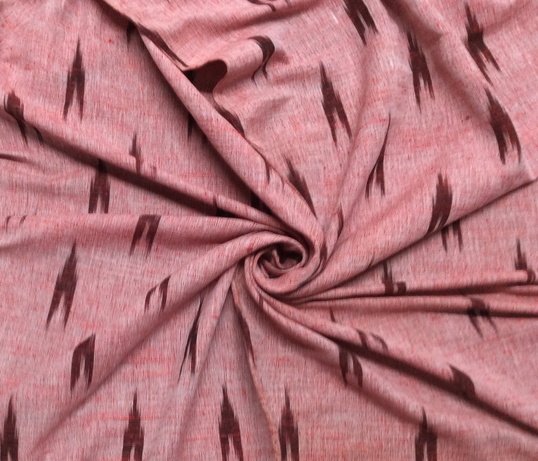 Red Rocket Cotton Khadi Handloom Ikat