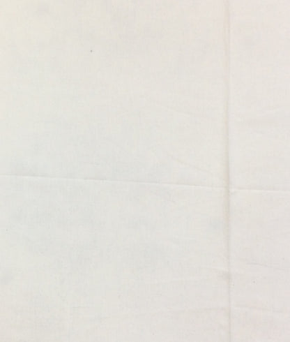 Off White Plain Handloom Fine Quality Cotton Fabric | Width: 44"