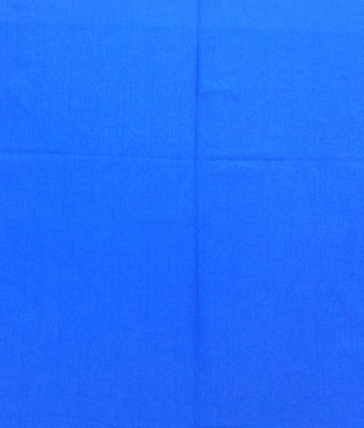 Blue color Plain Fine Quality Cotton Handloom Fabric