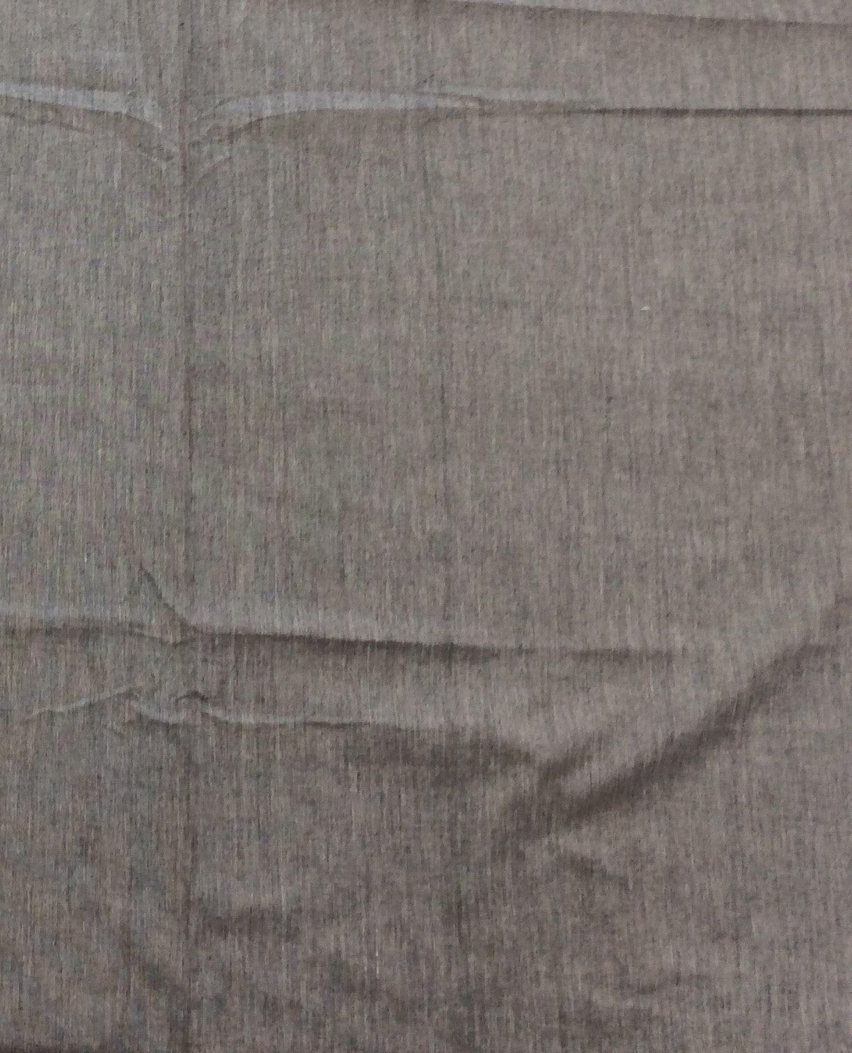Grey color Plain Fine Quality Cotton Handloom Fabric