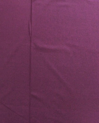 Purple color Plain Cotton Handloom Fabric