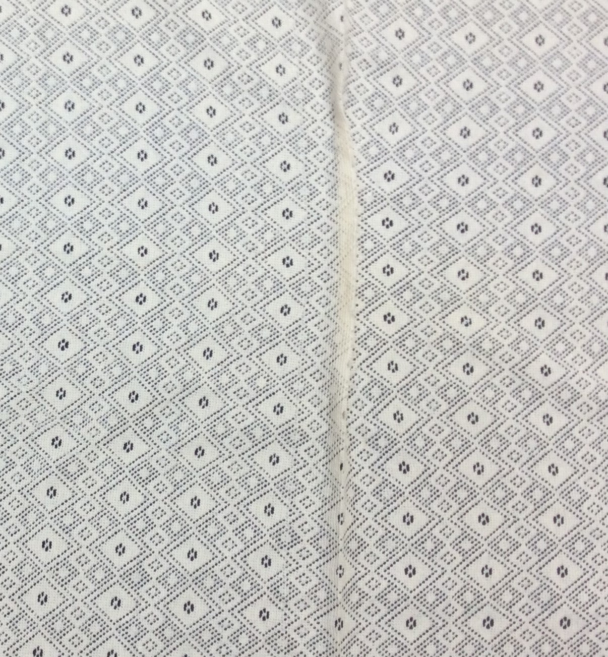 Off White Cotton Dyeable Net Fabric