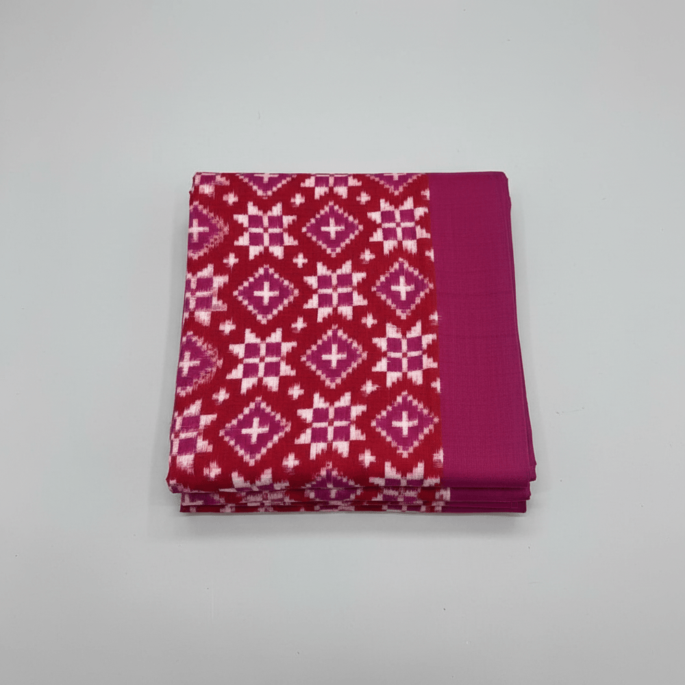 Telia Rumal Fine Quality Handwoven Cotton Double Ikat | SKU: IK-626