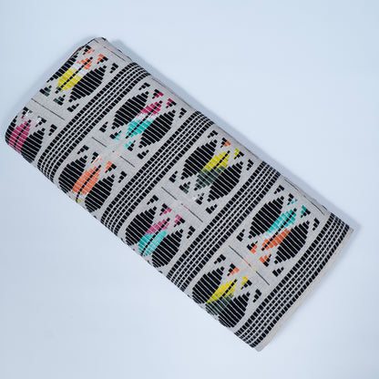 Multi Color Cotton Acrylic Blend Jacquard | SKU: J-20