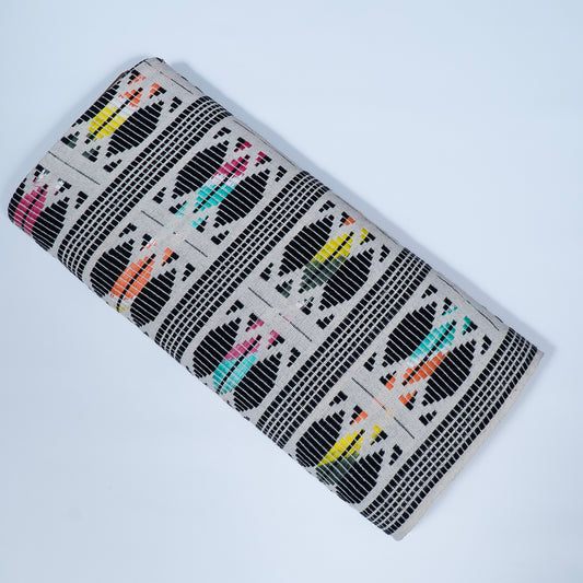 Multi Color Cotton Acrylic Blend Jacquard (Sku: J-20)