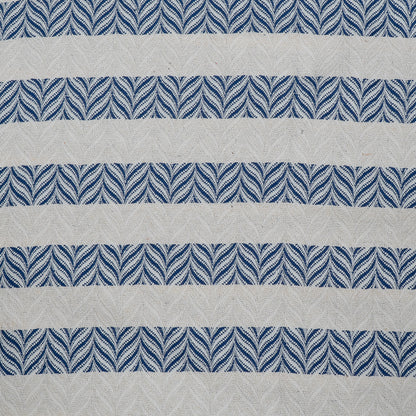 Blue & White Cotton Jacquard | SKU: J-219