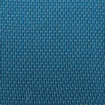 Blue Textured Cotton Blend Jacquard | SKU: J-287