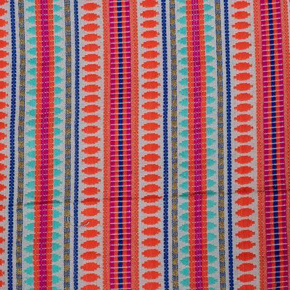 Orange Capsule Cotton Blend Jacquard | SKU: J-346