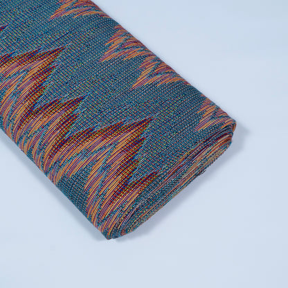 Multi Color Chevron Cotton Blend Jacquard | SKU: J-361
