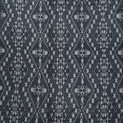 Black & White Cotton Jacquard | SKU: J-373