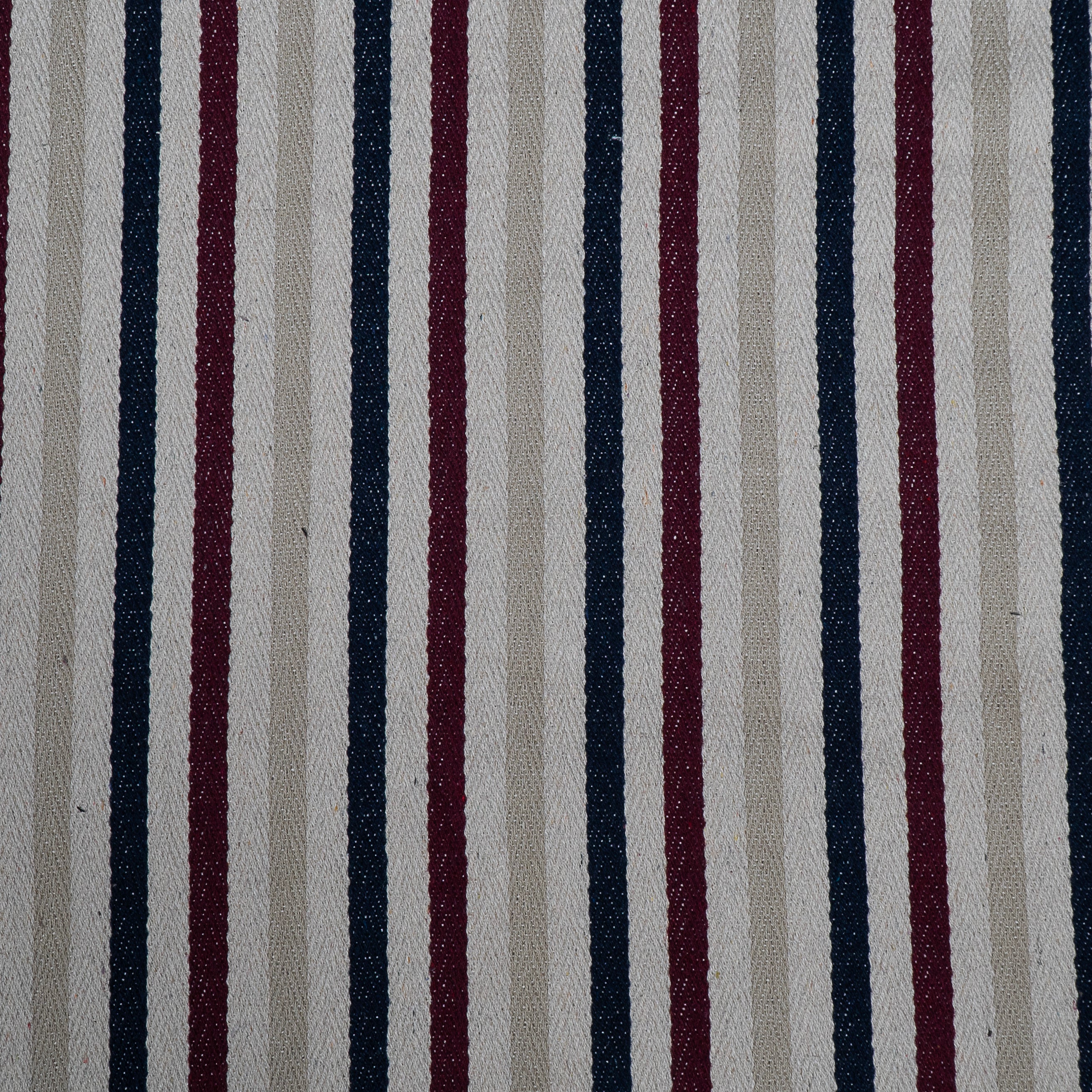 Brown Cotton Stripe Jacquard (Sku: J-426)