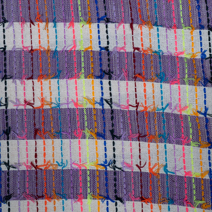 Multi Color Cotton Blend Jacquard | SKU: J-437