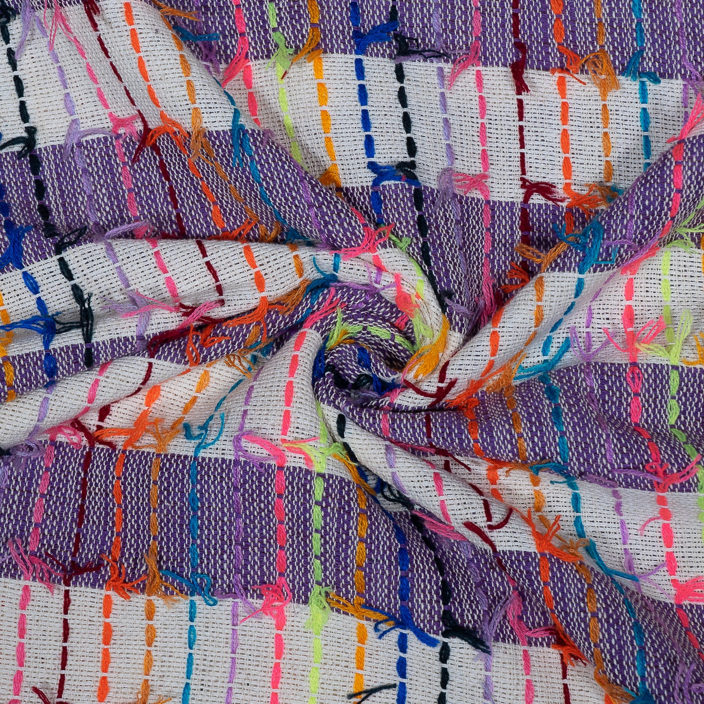 Multi Color Cotton Blend Jacquard (Sku: J-437)