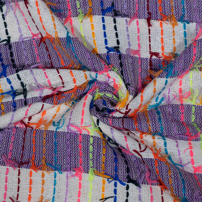 Multi Color Cotton Blend Jacquard | SKU: J-437