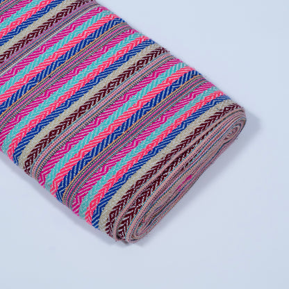 Multi Color Stripe Jacquard | SKU: J-443