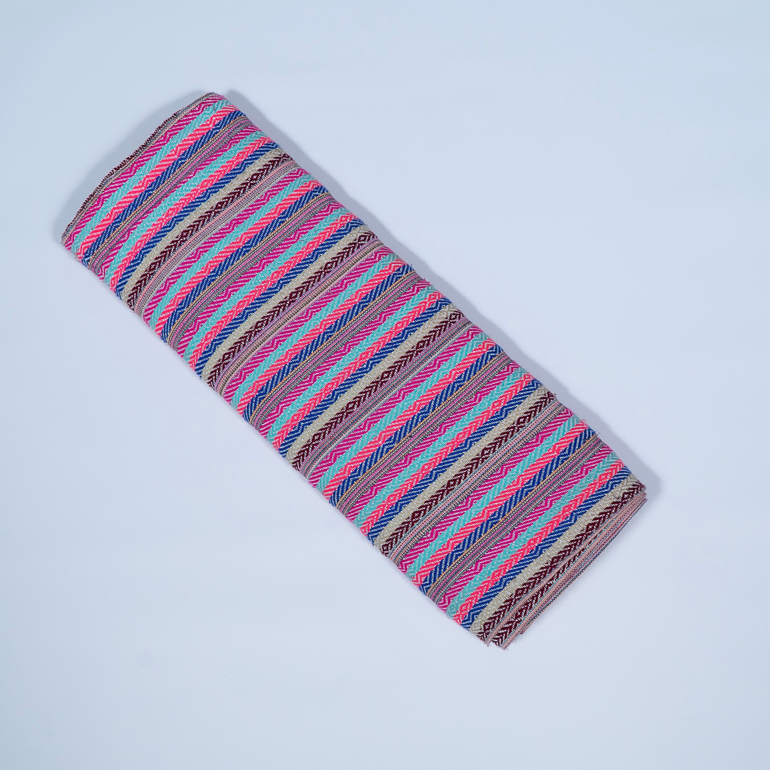 Multi Color Stripe Jacquard (Sku: J-443)