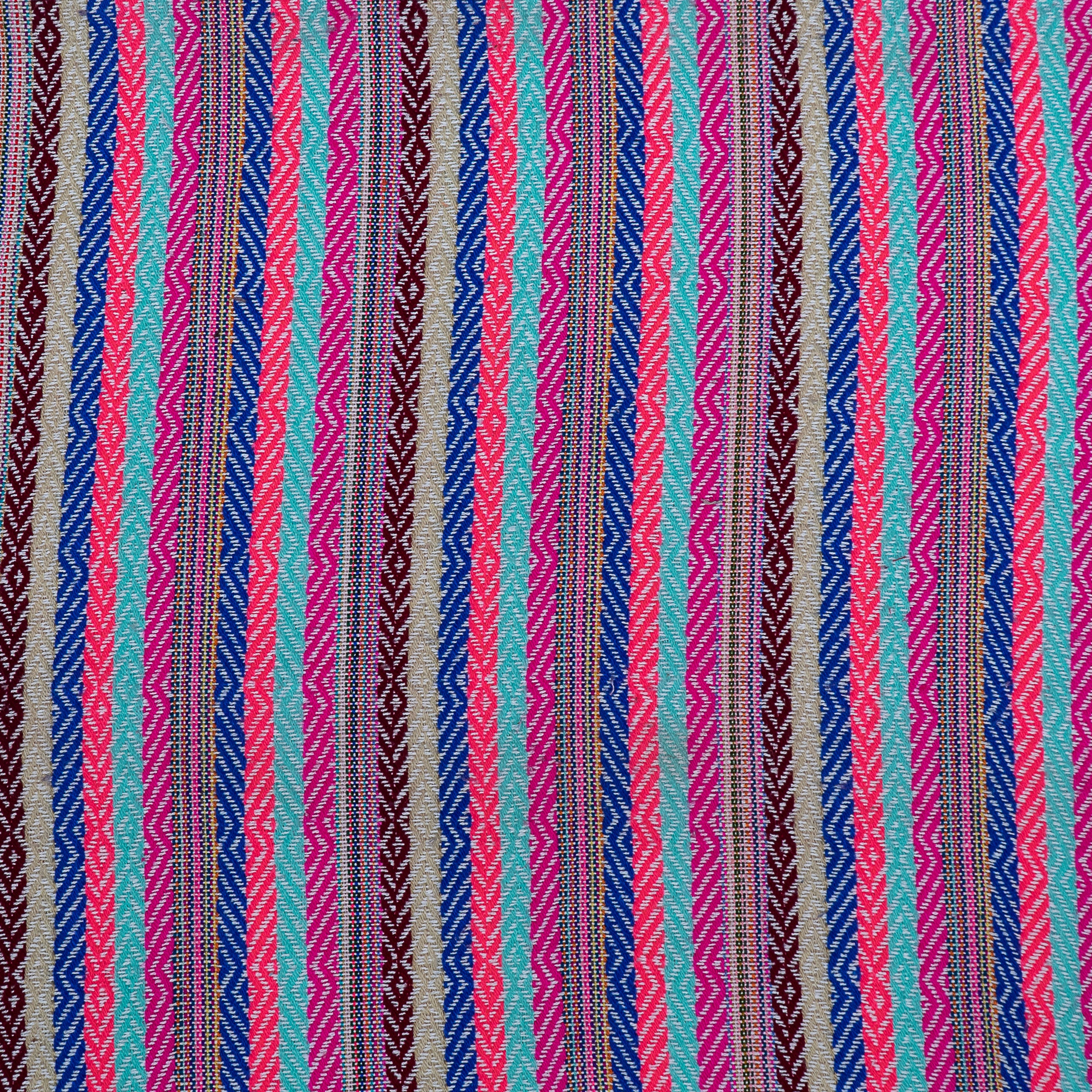 Multi Color Stripe Jacquard (Sku: J-443)