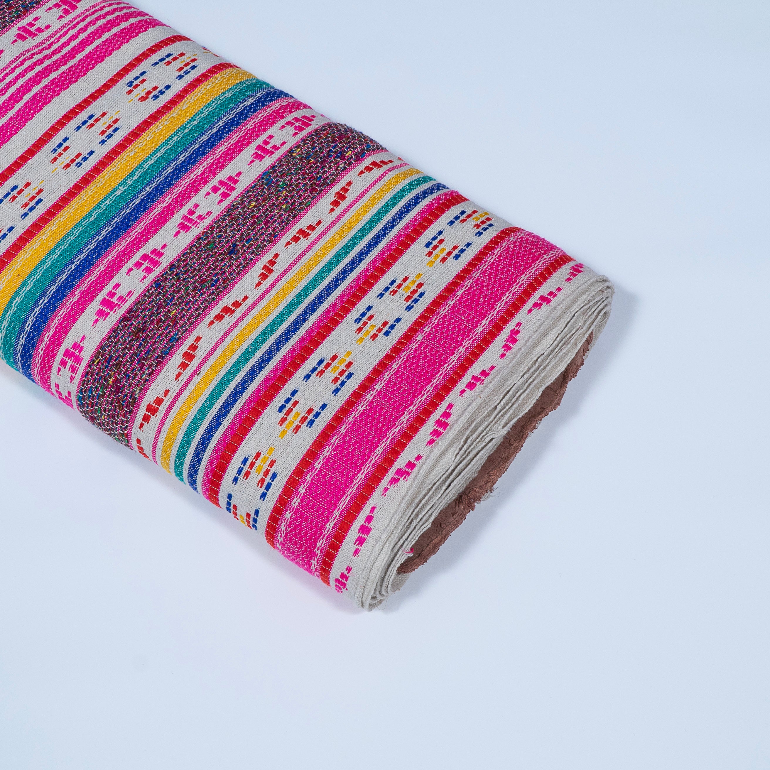 Multi Color Cotton Blend Jacquard (Sku: J-452)