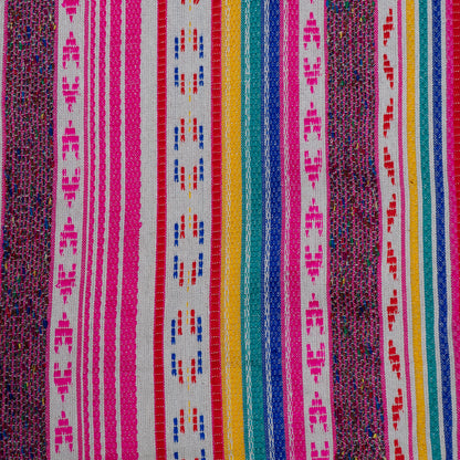 Multi Color Cotton Blend Jacquard | SKU: J-452