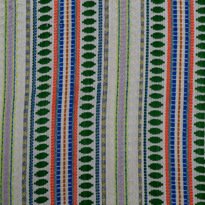 Green Cotton Blend Capsule Jacquard | SKU: J-458