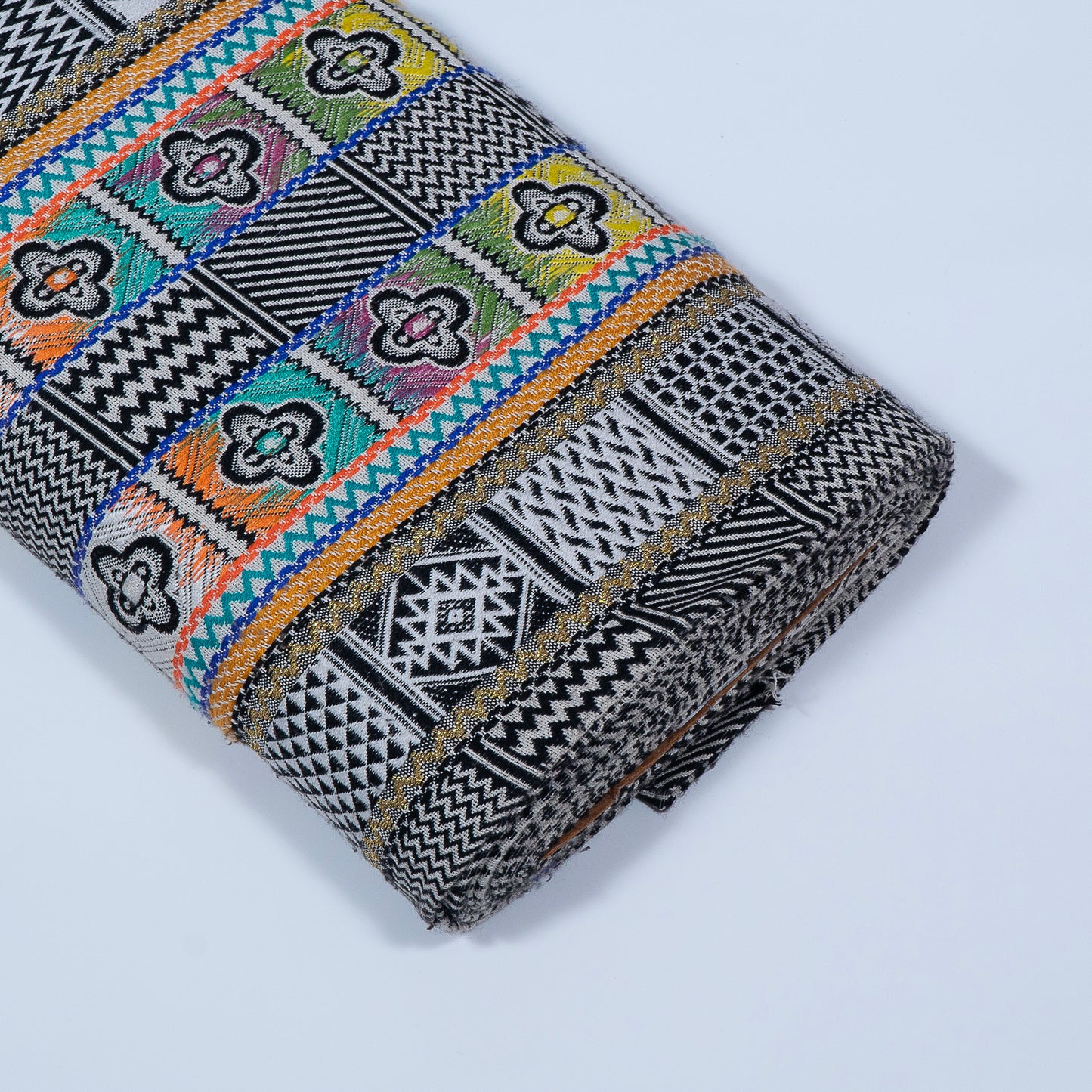 Multi Color Cotton Blend Jacquard (Sku: J-479)