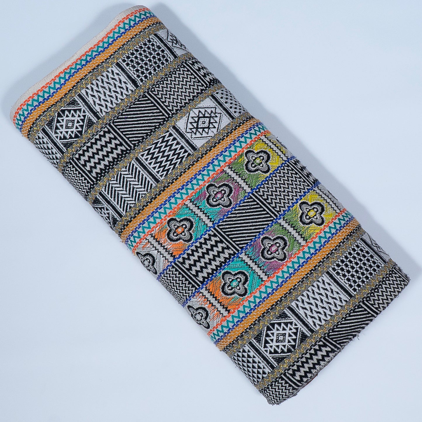 Multi Color Cotton Blend Jacquard (Sku: J-479)