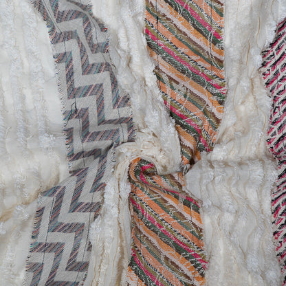 Multicolor Patchwork Cotton Jacquard | SKU: J-489
