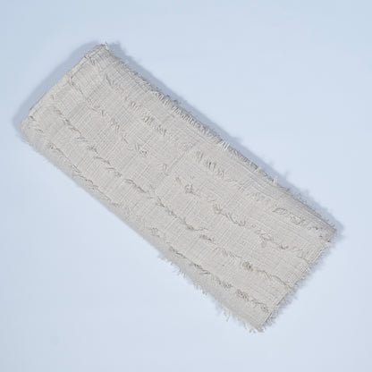 Natural Cotton Tuftting Jacquard | SKU: J-493
