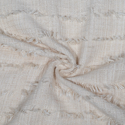 Natural Cotton Tuftting Jacquard | SKU: J-493