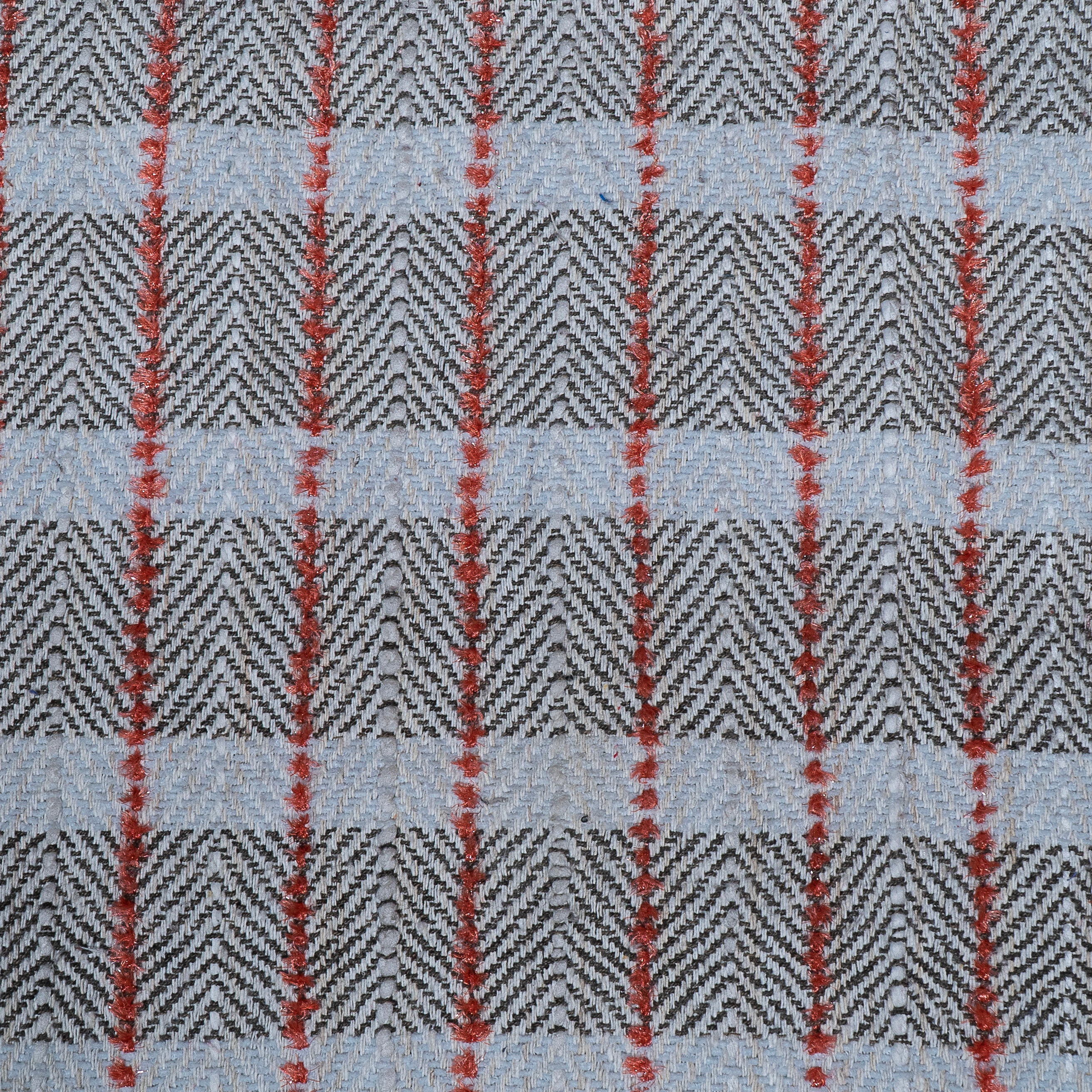 Multicolor checks Cotton Jacqaurd for Winter Jackets (Sku: J-496)