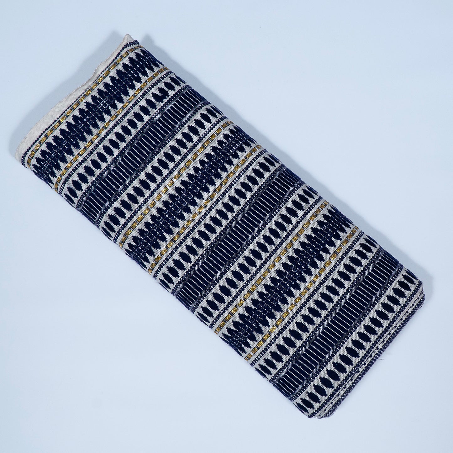 Purple Capsule Design Cotton Jacquard For Home Decor (Sku: J-511)