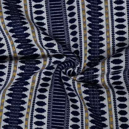 Purple Capsule Design Cotton Jacquard | SKU: J-511