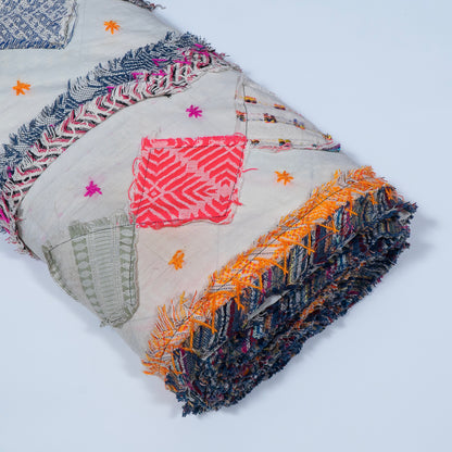 Multicolor Patchwork Cotton Jacquard | SKU: J-514
