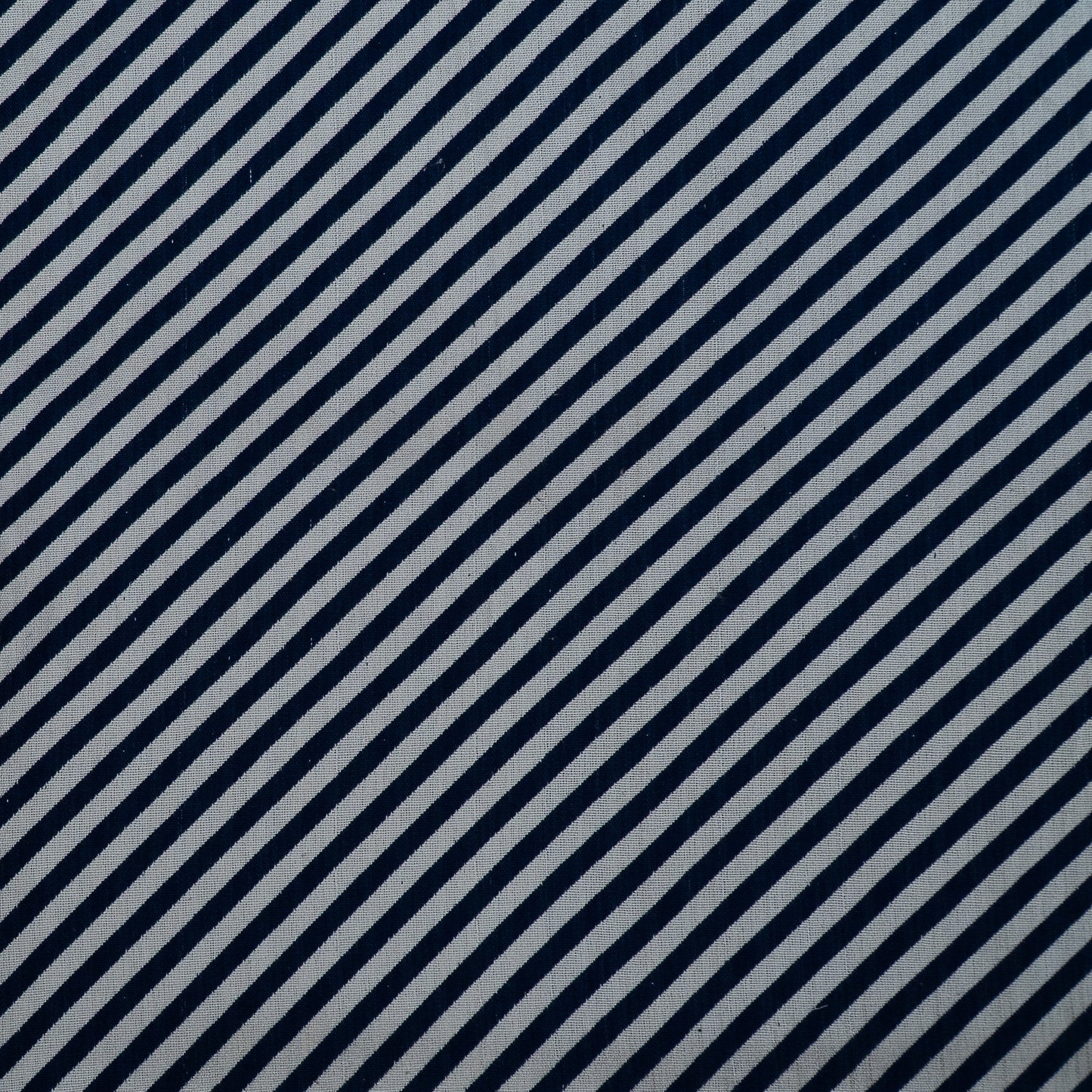 Blue & White Diagonal Cotton Jacqaurd (Sku: J-516)