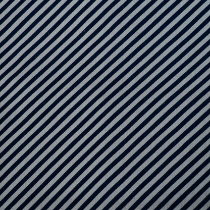Blue & White Diagonal Cotton Jacqaurd | SKU: J-516