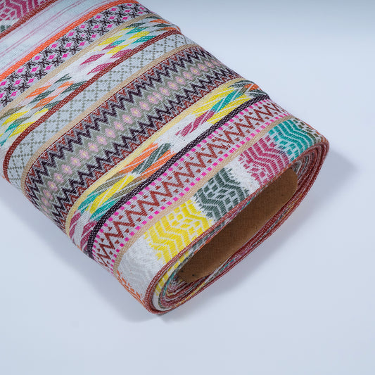 Multicolor Cotton Jacquard for Bags (Sku: J-522)