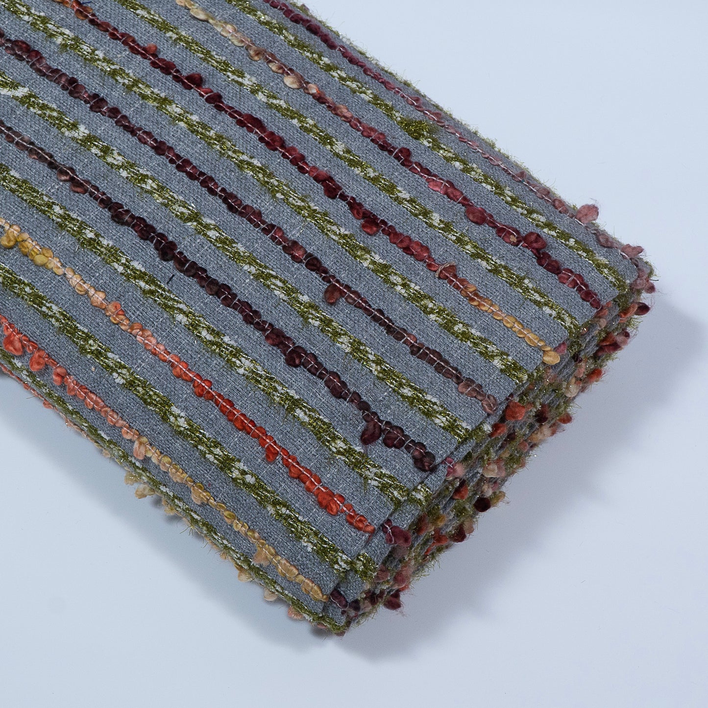 Multicolor Designer Cotton Jacqaurd Fabric (Sku: J-525)