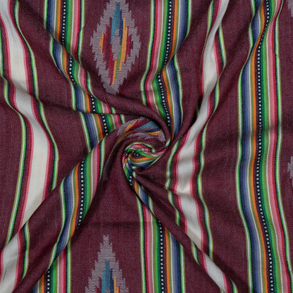 Brown Lightweight Cotton Jacquard | SKU: J-527