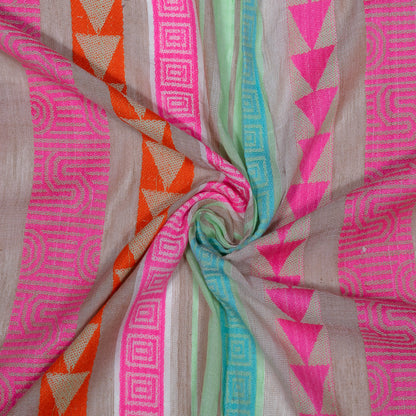 Multicolor Lightweight Cotton Jacquard | SKU: J-530