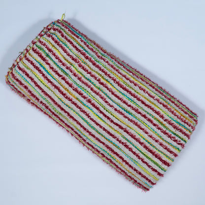 Multicolor Stripe Cotton Blend Jacquard | SKU: J-533