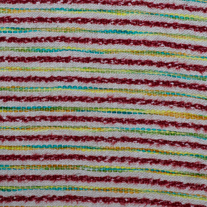 Multicolor Stripe Cotton Blend Jacquard | SKU: J-533
