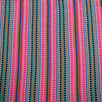 Multicolor Capsule Cotton Blend Jacquard | SKU: J-536